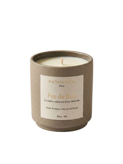 Bougie Feu de Bois