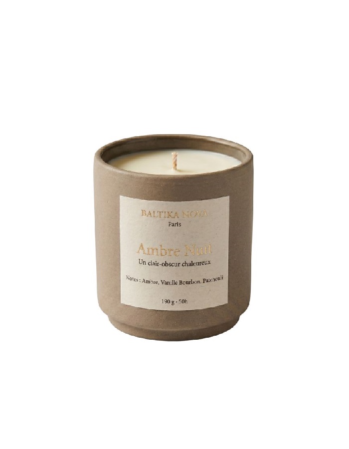 Bougie Ambre Nuit